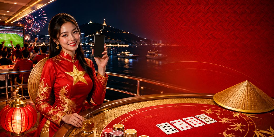Người chơi ở Vũng Tàu vừa thưởng thức baccarat vừa tham gia xổ số trực tuyến